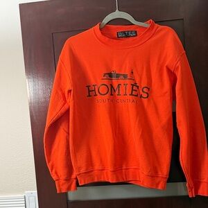 BLTEE Orange "HOMIÉS" Crewneck Sweatshirt